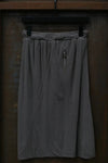Boris Bidjan Saberi cotton skirt German handmade comfortable WSKIRT 2 F0401T-TANHUI charcoal gray